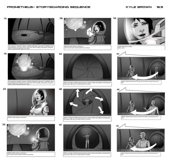 storyboard Sequence 1 pg.1